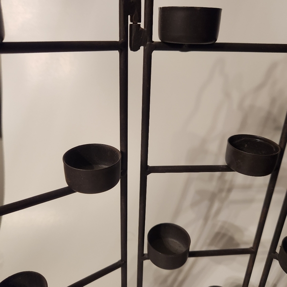 *SOLD*Iron Altar Candle Holder (holds 12 tea lights) - Picture 2 of 4